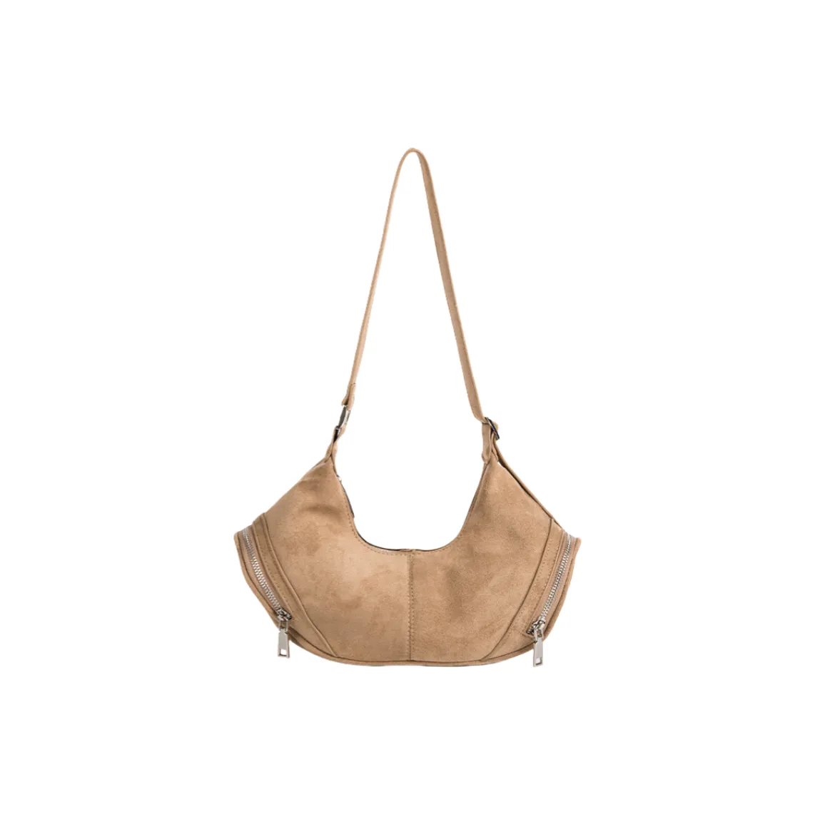 DALO Замша Сумка Сумка через плечо Сумка на плечо Стандартная Женская Абрикос Черный Кофейный