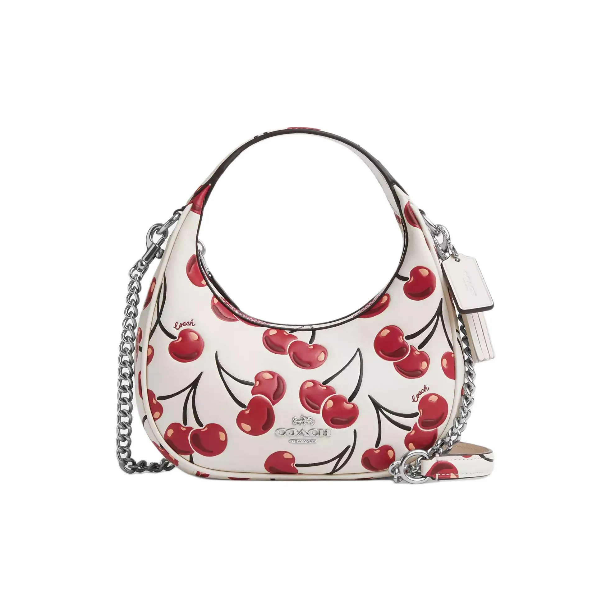 COACH CARMEN Кожа Сумка через плечо Сумка Мини Женская Мел