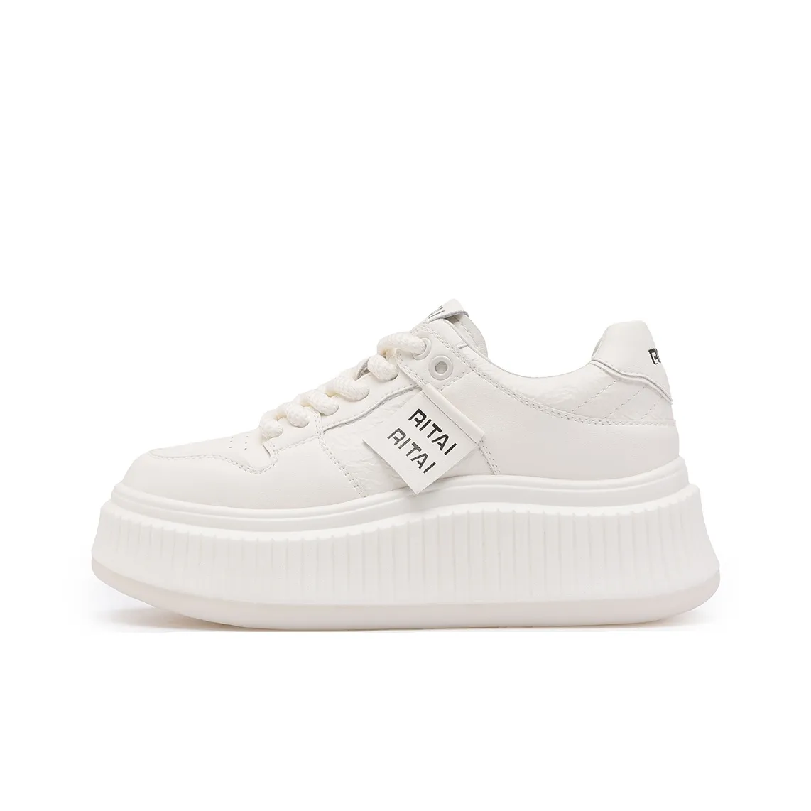 Ritai Скейтборд Кроссовки Женские Бежевые