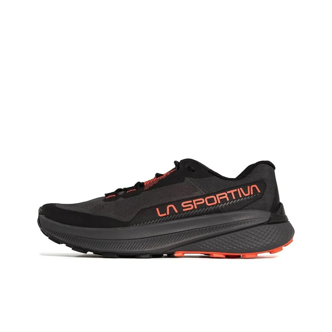 LA SPORTIVA Slip Resistant Abrasion Resistant Low top Trail Running Shoes Men's Black