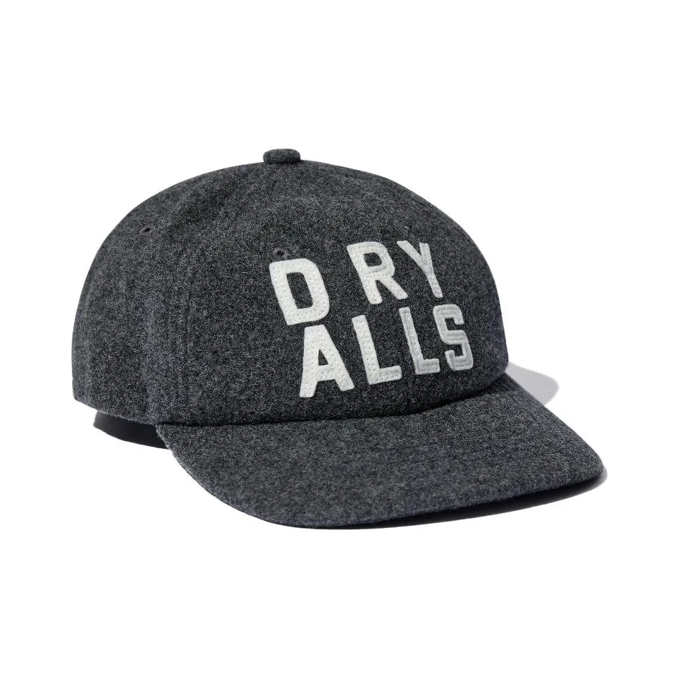 HUMAN MADE Шерсть Кепки Мужские Угольно-Серый