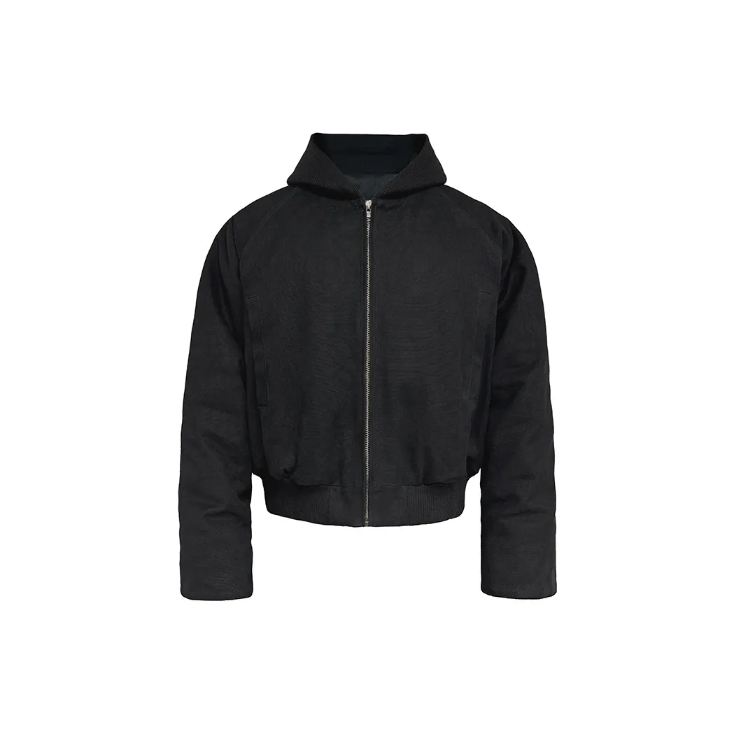 J CAESAR STUDIO Хлопковый пуховик Унисекс Черный