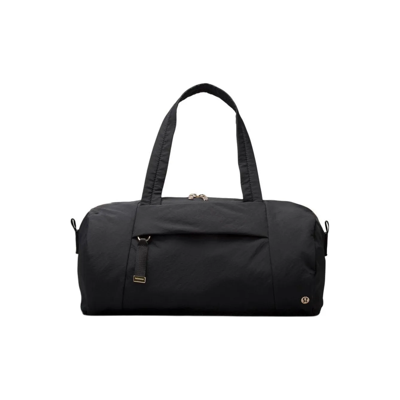 Lululemon Recycled Polyester Travel Bag 16L Unisex Black & Gold