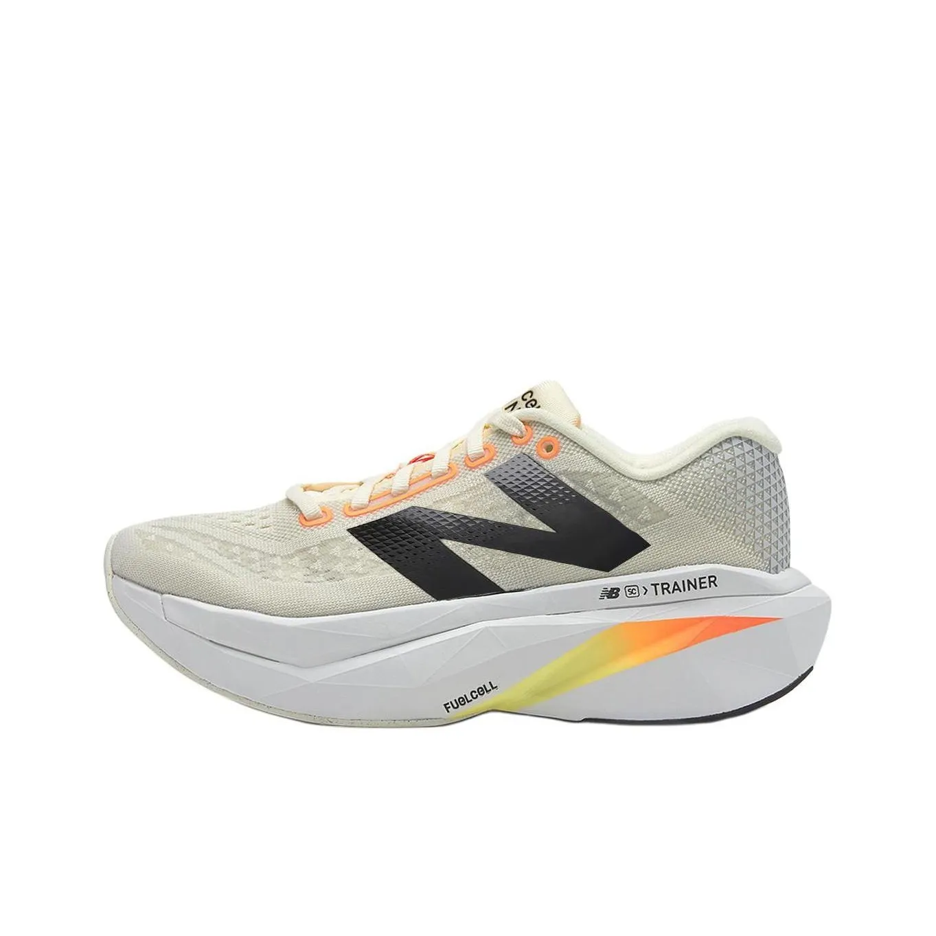 New Balance Low Top Training Running Shoes Men's White 2E Width