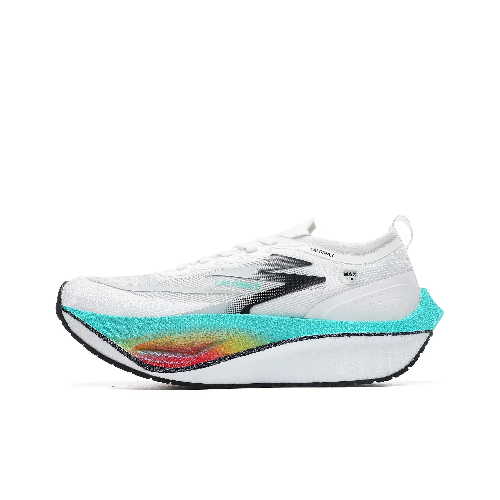 CALOMAX Беговые кроссовки Низкий Топ Flying Радужный Унисекс