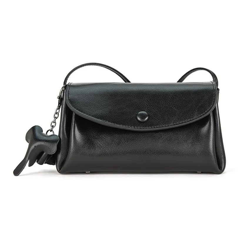 BOSTANTEN Сумка через плечо из коровьей кожи стандартная женская черная кофейная серо-белая