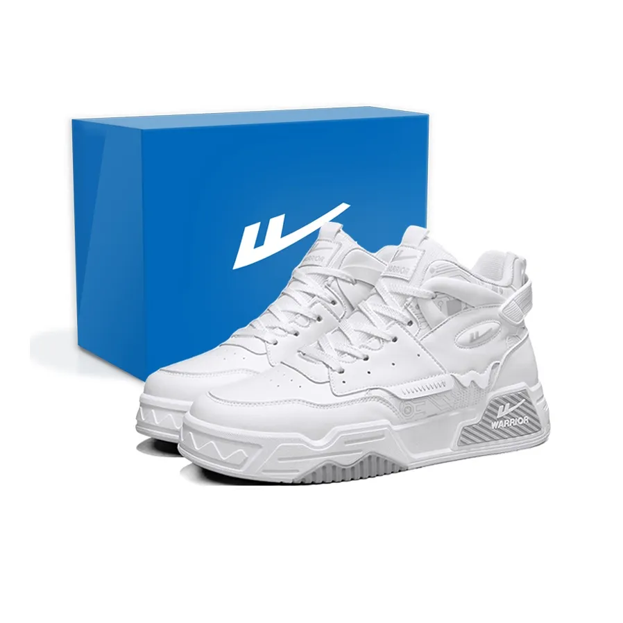 Warrior Height-Enhancing Wear-Resistant Lightweight High-Top Skateboard Shoes Men
