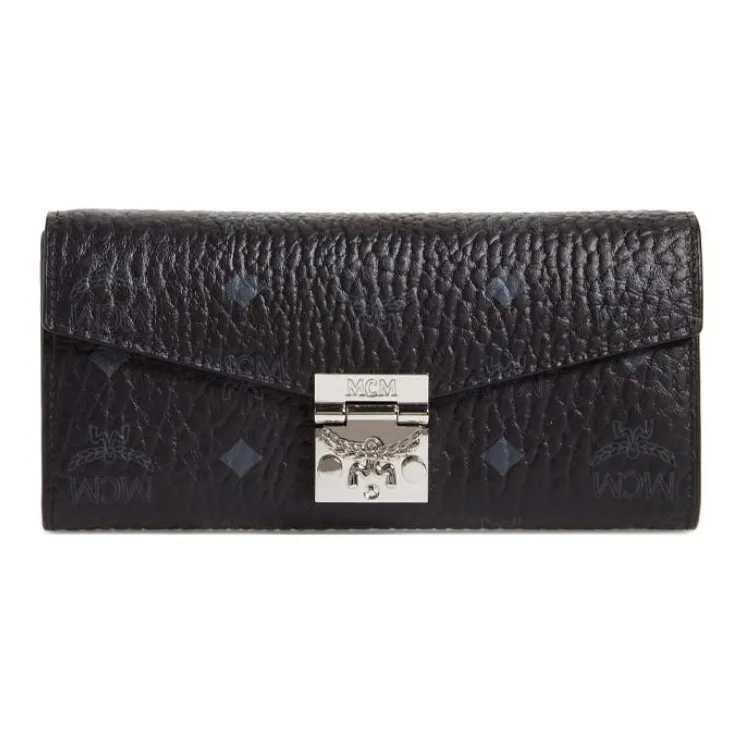 MCM Patricia Visetos Shoulder Bags