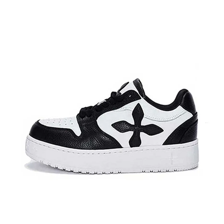 SMFK Панда Скейтборд Кроссовки Женские Черный Белый