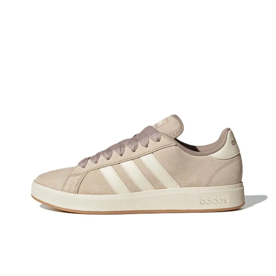 Adidas Grand Court Base 00s Skateboard Shoes Unisex Low Top Brown