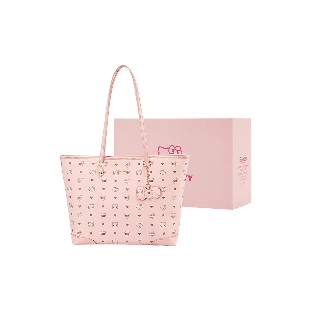 Sanrio Hello Kitty Сумка через плечо из синтетической кожи Женская Розовая