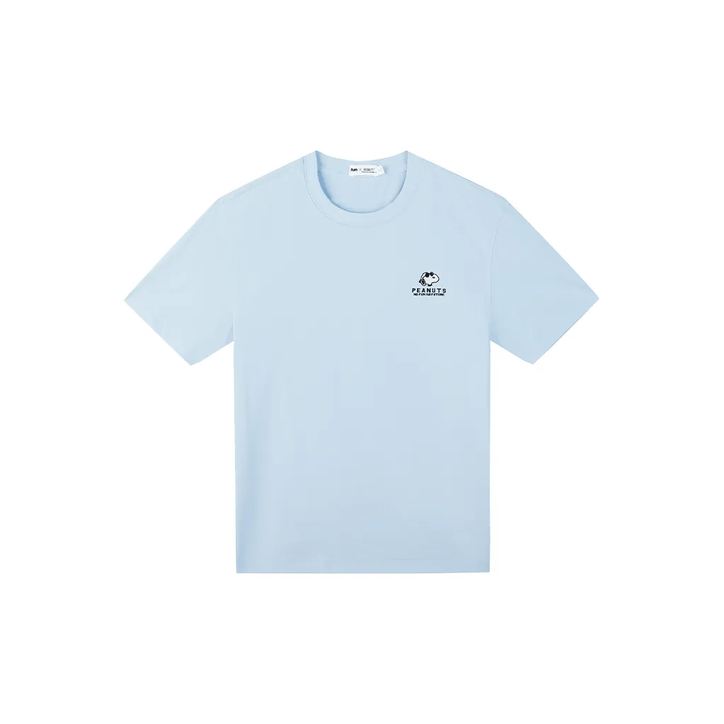 FUN X Snoopy SS24 T Рубашка Унисекс Frosted