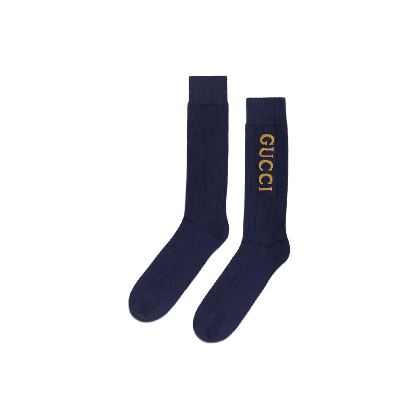 GUCCI FW22 Носки до колена Мужские 1 упаковка Темно-синий