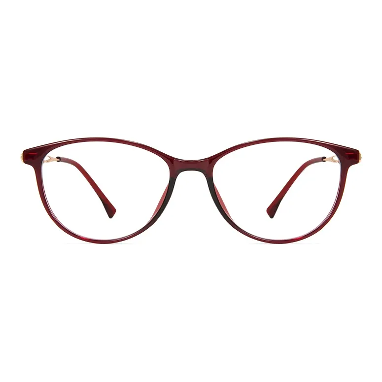 MK MINGKU Сплав TR Памятный пластик Кошачий глаз Оправы для очков Унисекс