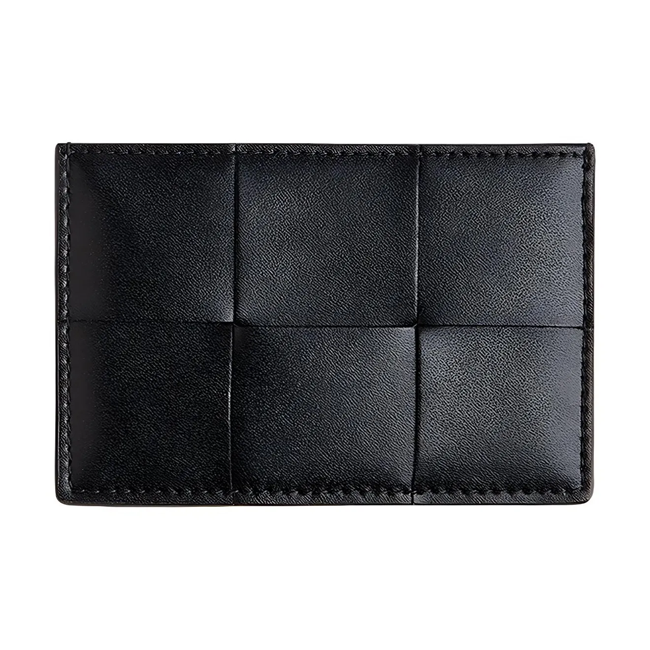 Bottega Veneta Коровья кожа кожа кошелек для монет кошелек женский черный