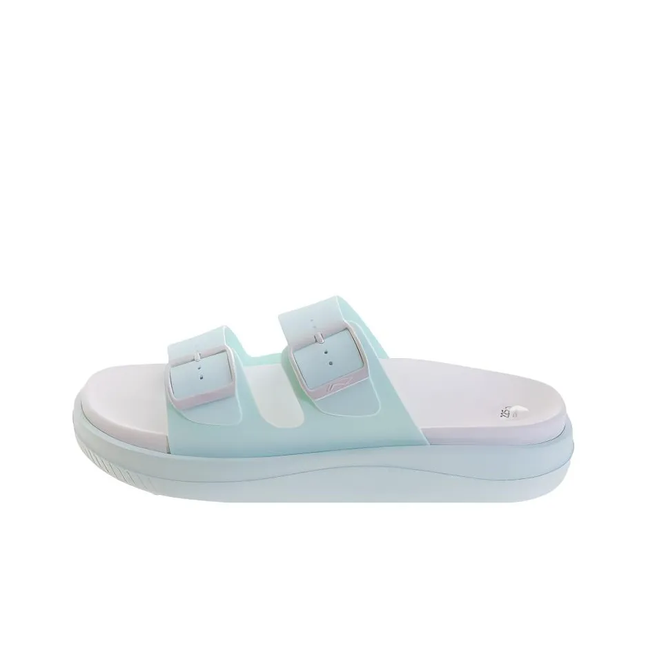 LiNing Clap Slide Slippers Women's Mint Green