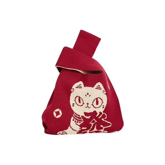 Британский музей Высокая Эластичная Линия Сумка Стандартная Унисекс Красная