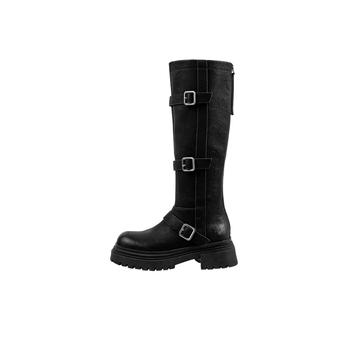 Wonderful Couple Женские высокие сапоги на колено черные