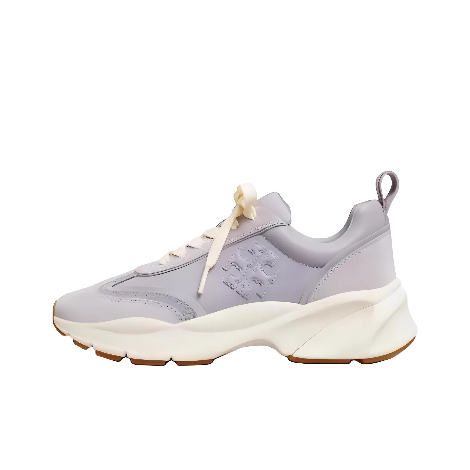 TORY BURCH Good Luck Низкий Топ Повседневная Обувь Женская Серый