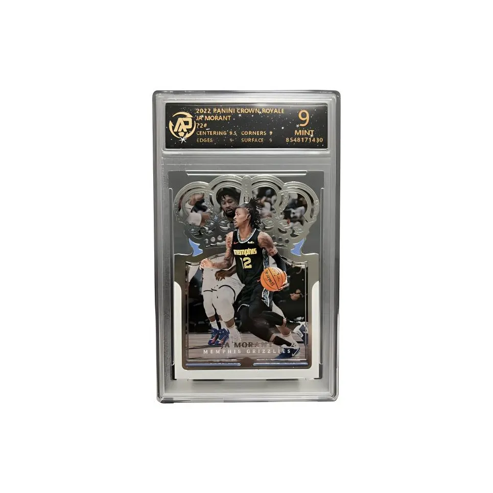 PANINI Ja Morant Basketball Cards High End Hand Grenade Crown Collection Court Attack Selection Graded Cards 1 Piece