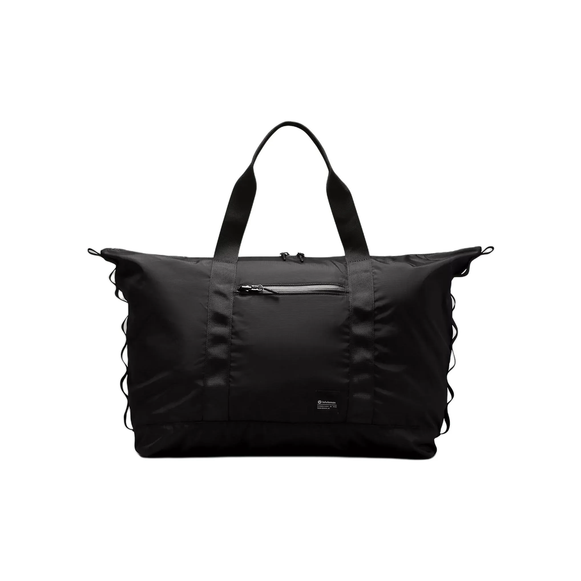 Lululemon Packable Nylon Bag Standard Unisex Black Лулulemon Упаковочная Нейлоновая Сумка Стандартная Унисекс Черная