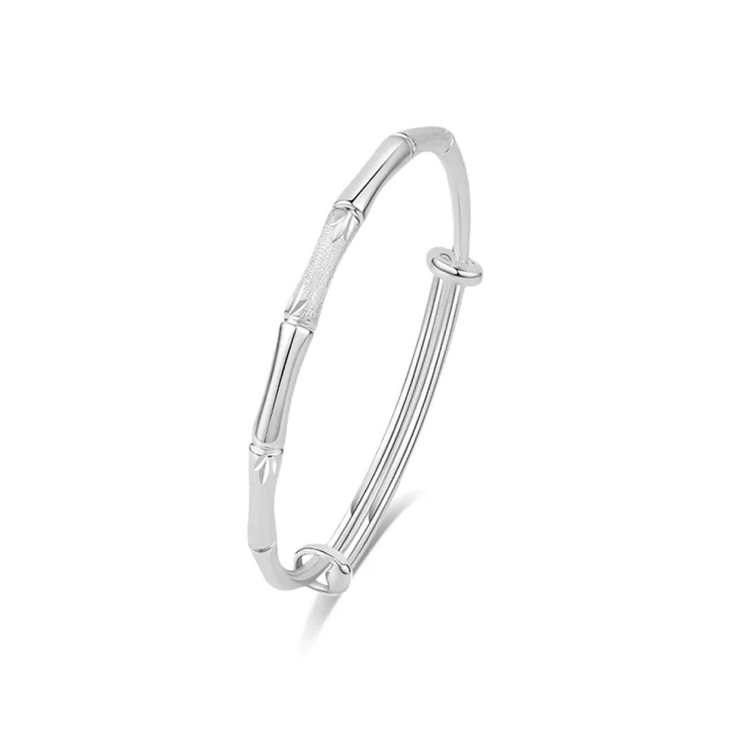 Seven Seven Silver Jewelry S999 Fine Silver Bangles Unisex