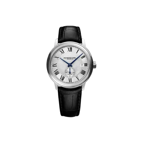 Raymond Weil Автоматический Механический Движение Мужские Часы 39,5 мм Серебряный