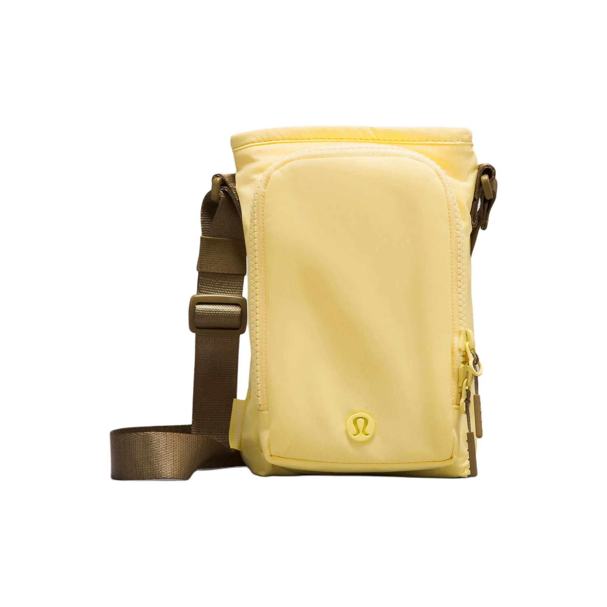 lululemon Водонепроницаемая ткань сумка через плечо унисекс вихрь желтый и Shadow