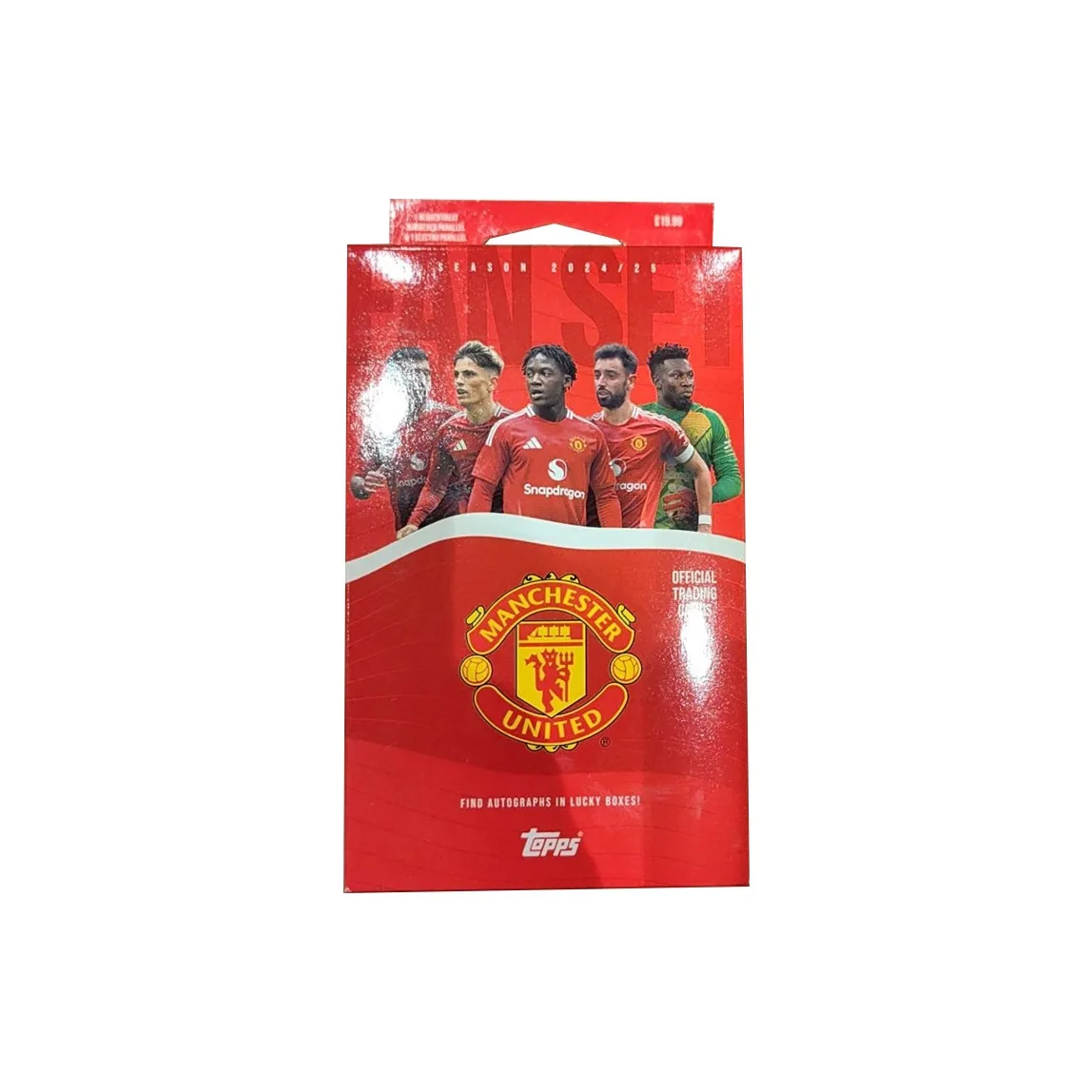 Topps 2024 25 Topps Manchester United Team Box Спортивные Карты 1 Упаковка