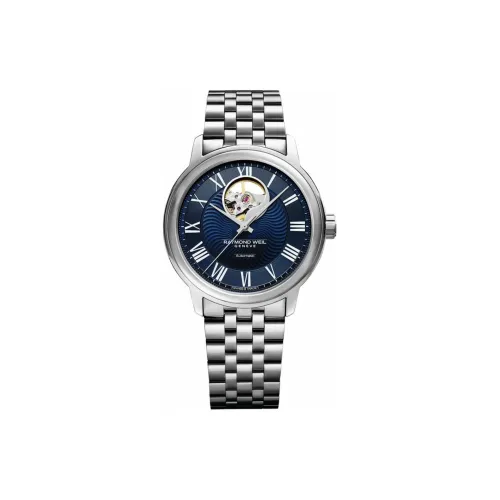 Raymond Weil Автоматический Механический Движение Мужские Часы 39,5 мм Синий