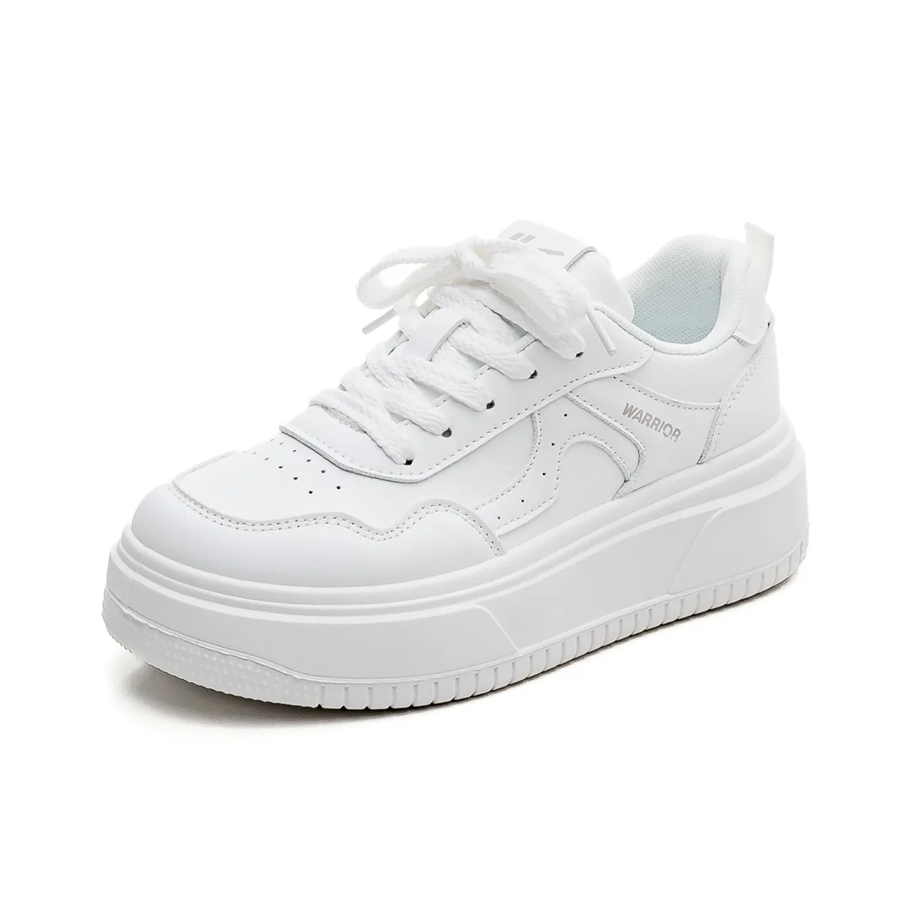 Warrior Аbrasion Resistant Lightweight And Breathable Низкие Кроссовки для Скейтбординга Женские Белые
