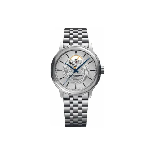 Raymond Weil Автоматический Механический Движение Мужские Часы 39,5 мм Серебряный