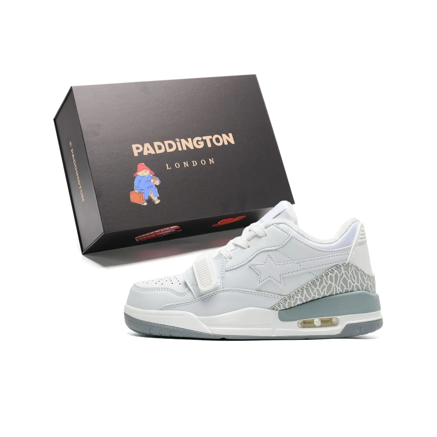 Paddington Медведи Устойчивые к истиранию Низкие Кроссовки для скейтбординга Унисекс