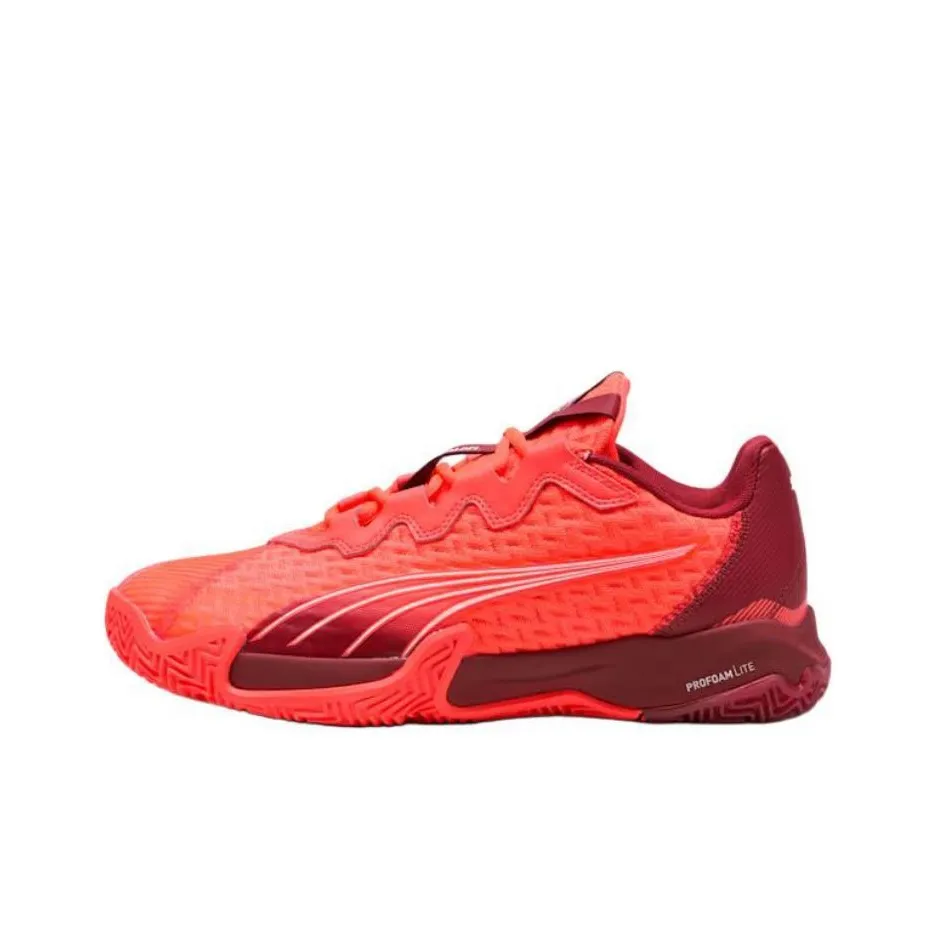 PUMA Nova Low Top Tennis Shoes Unisex Red