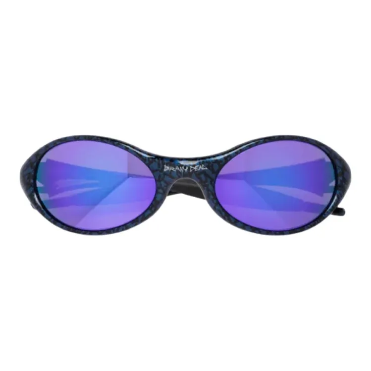 Oakley - Oval Sunglasses Unisex Blue