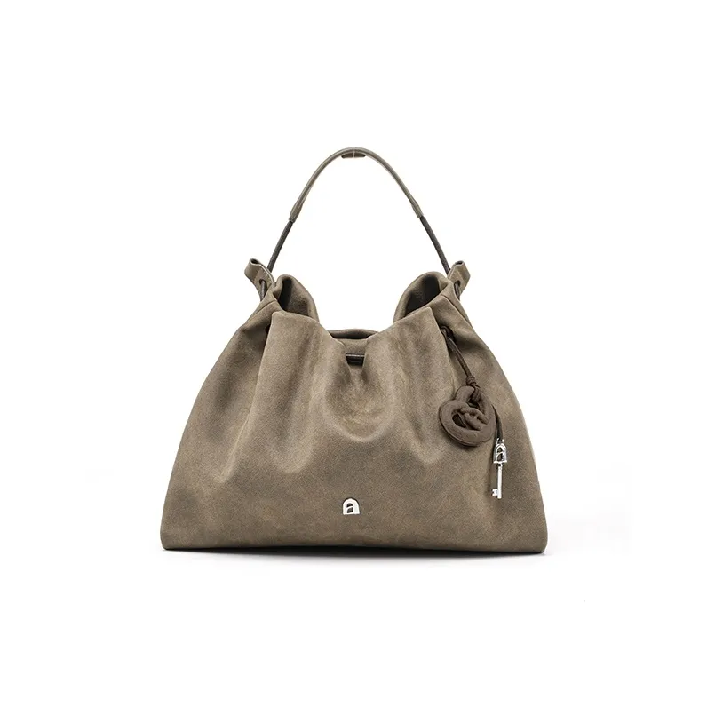 LA FESTIN Top Grain Cow Leather Hobo Bag One Shoulder Handbags Medium Size Women's Multicolor