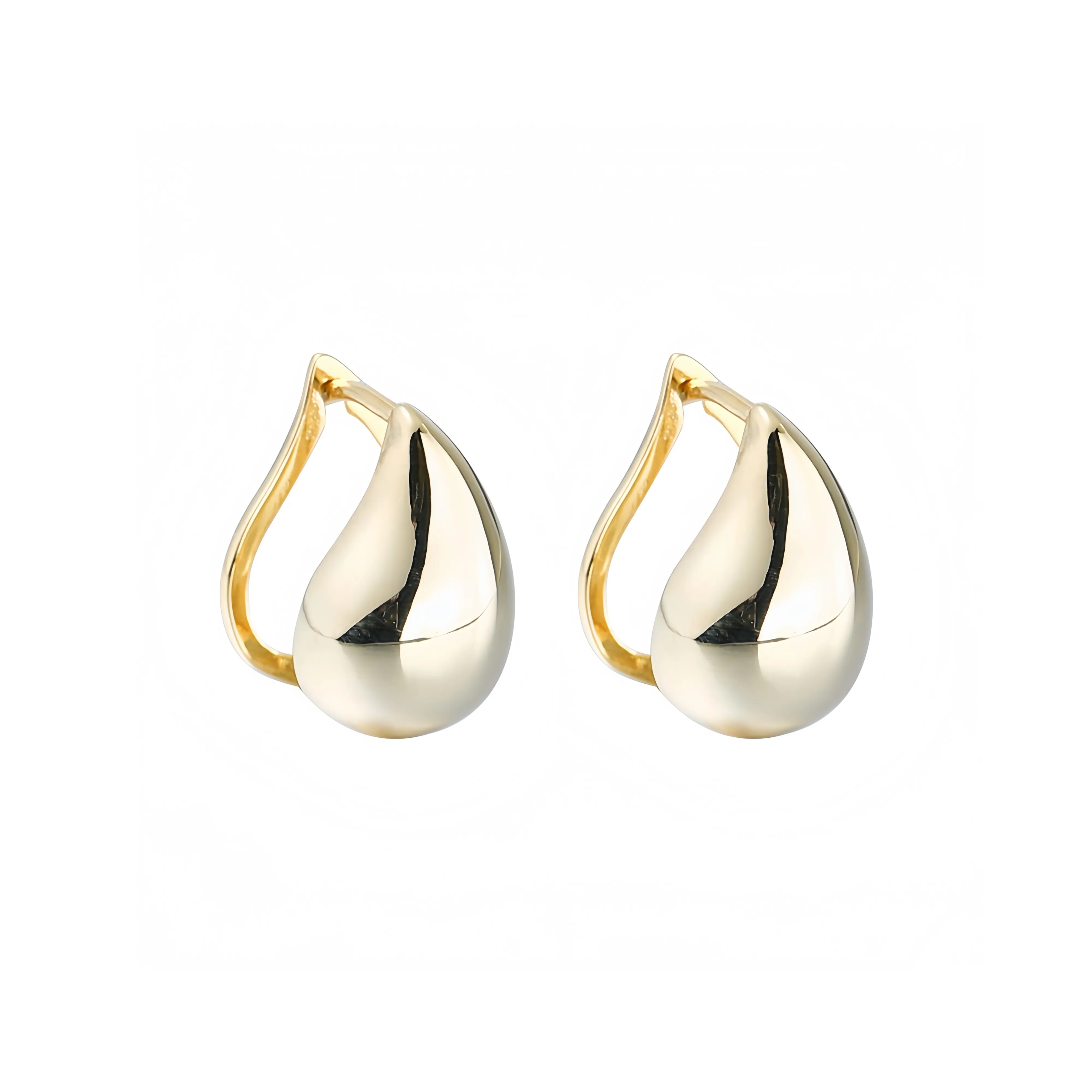 EAR PARTNER Серьги-гвоздики из серебра 925 пробы женские