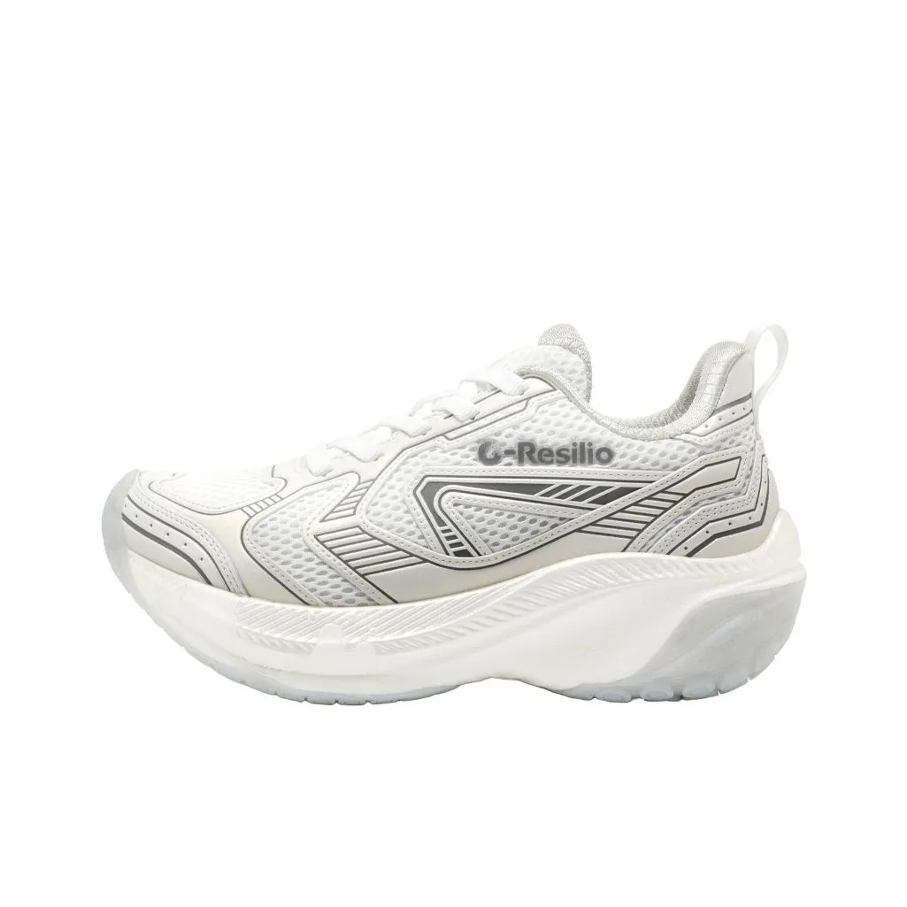 ONEMIX Устойчивость к истиранию Покрытие Рекомендуемая высота Увеличение Низкий Топ Толстая подошва Кроссовки Унисекс Жемчужно-белый