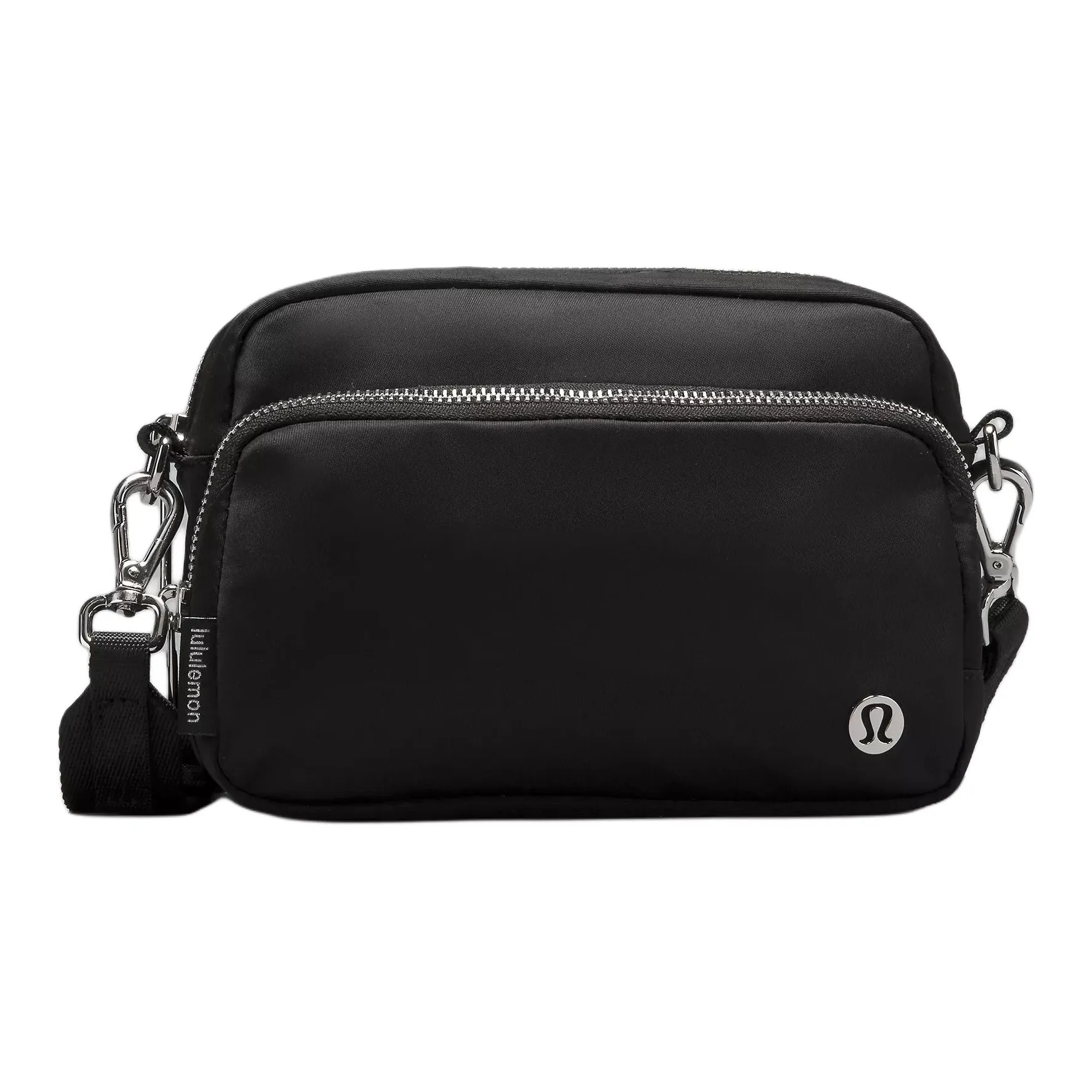 Lululemon Nylon Fabric Crossbody Bag Regular Unisex Black