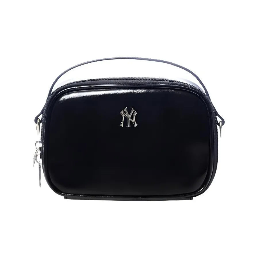 MLB Polyurethane Makeup Bag & Travel Storage Bag Women's Black