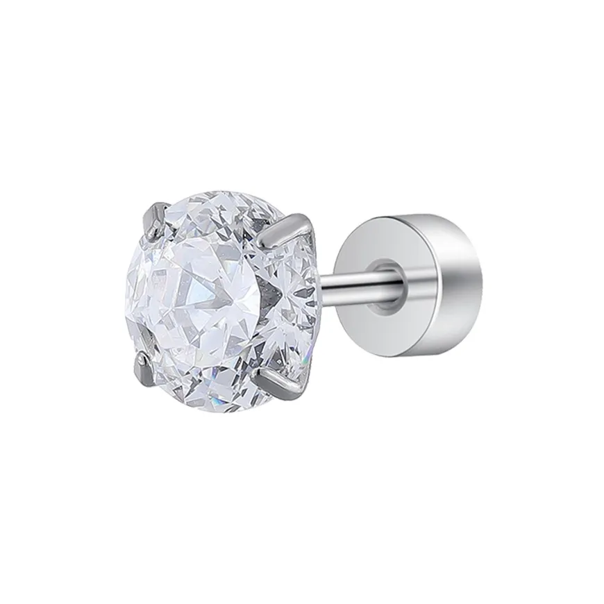 MISS XIA JWY Titanium Steel Stud Earrings Unisex