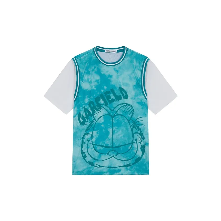 FUN X Garfield T-Shirt Унисекс Мятно-зеленый