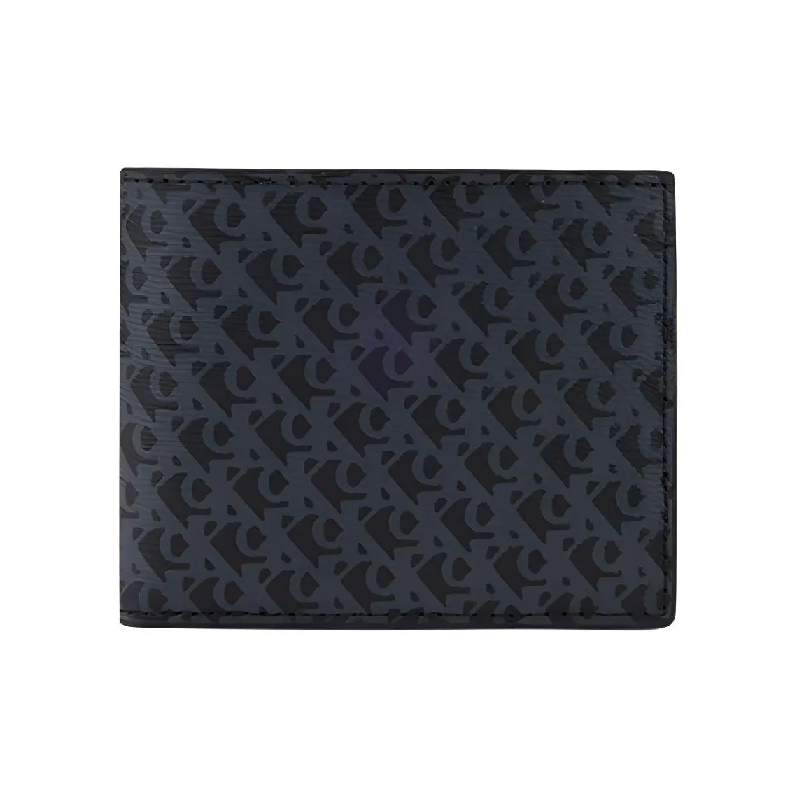 CALVIN KLEIN Cow Leather Wallet Men's Space Black