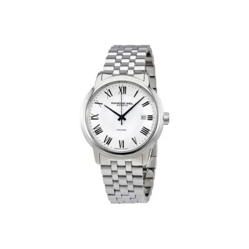 Raymond Weil Автоматический Механический Движение Мужские Часы 40 мм Серебряный