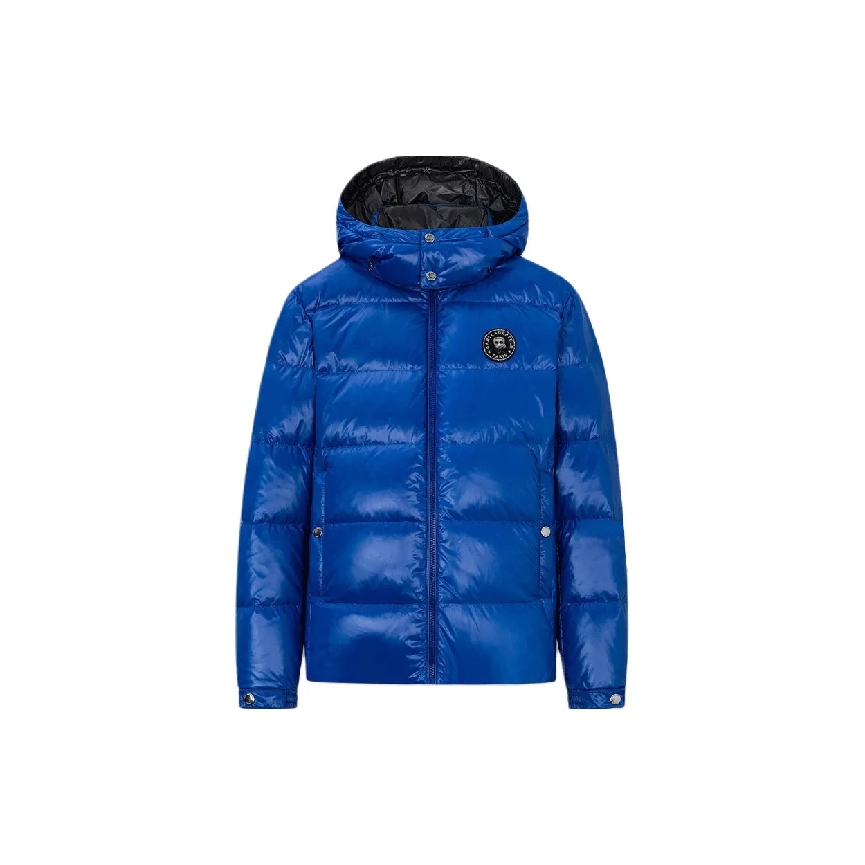 KARL LAGERFELD Пуховик Мужской Синий