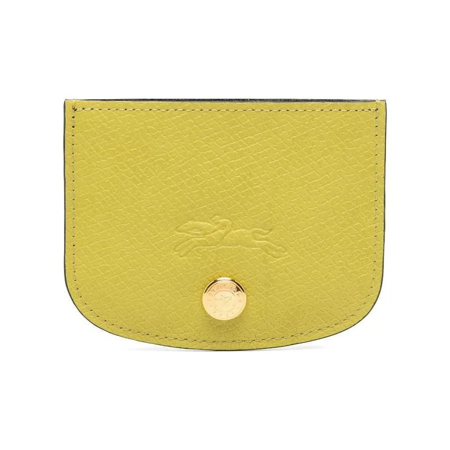 LONGCHAMP Épure Коровья кожа Держатель для карт Унисекс Киви-зеленый