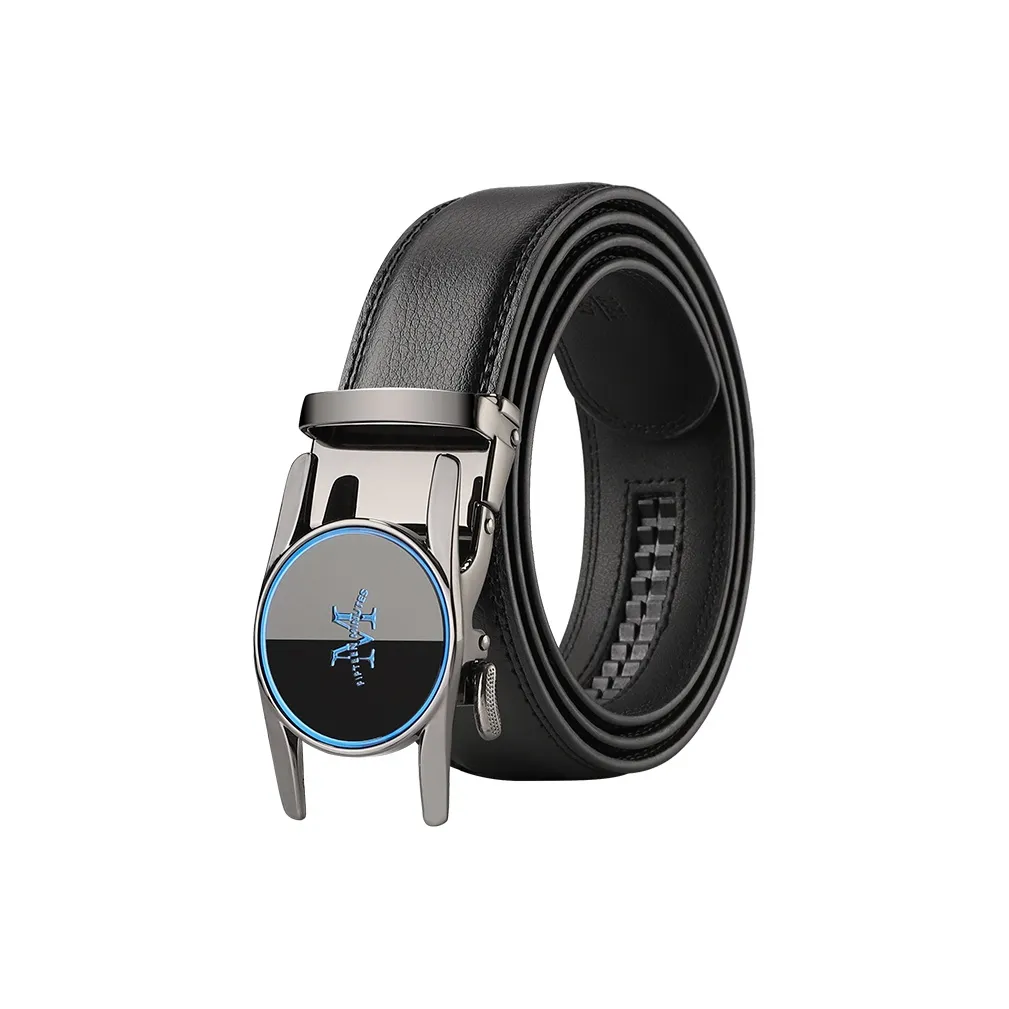 15 MINS Cow Split Leather Belts Men's Width 3.5cm