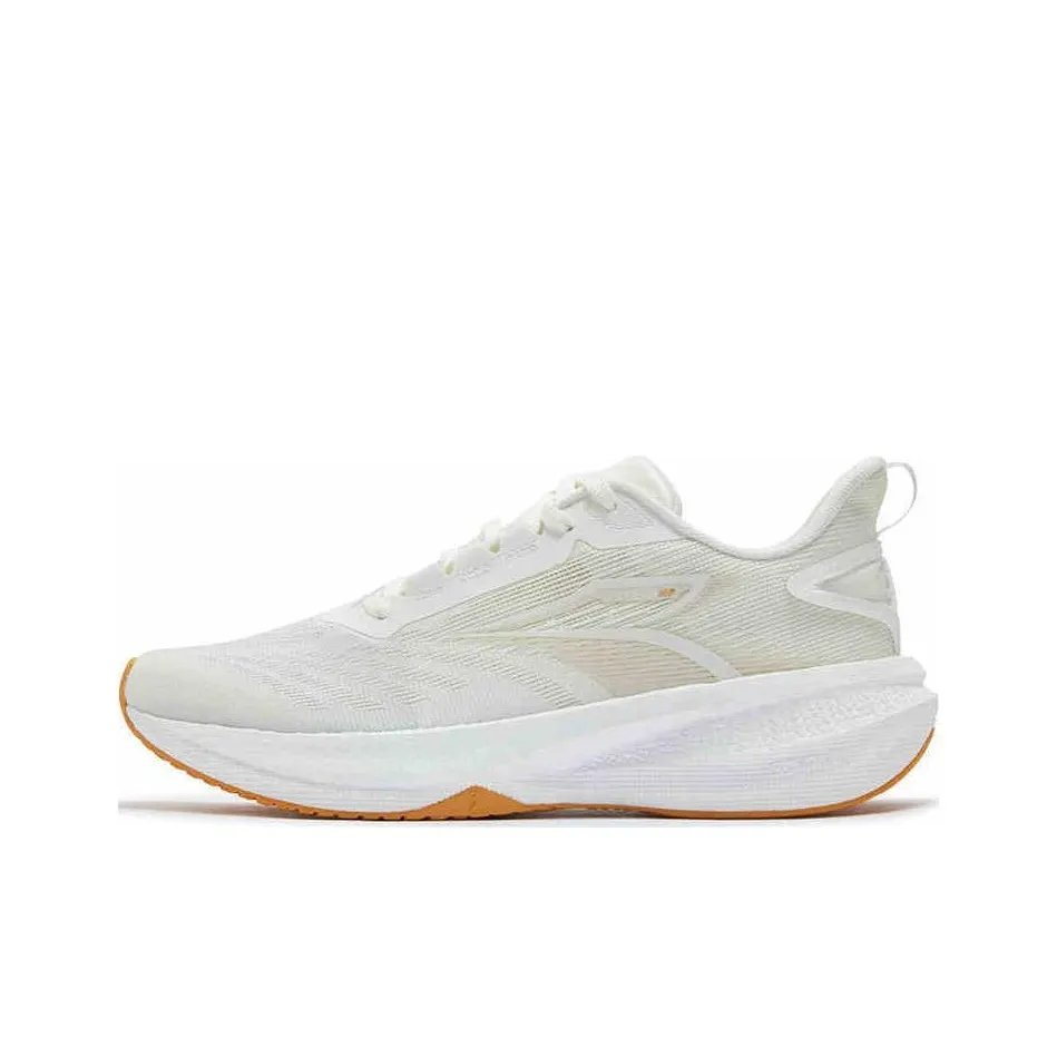 361° Titan CQT Cushioning Abrasion Resistant Breathable Low Top Casual Running Shoes Men's White