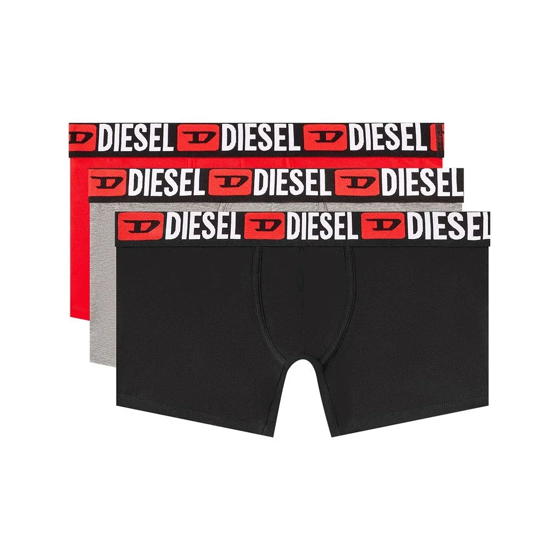 DIESEL Боксеры Мужские 3 упаковки смешанные цвета