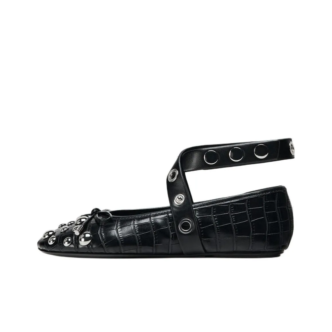 ZARA Casual 0,5 см Женский Черный